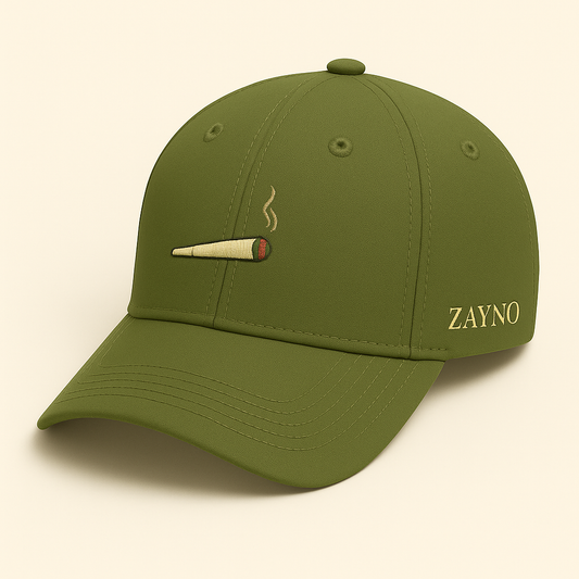 ZAYNO “Rolled Reality” Cap – Olive Green