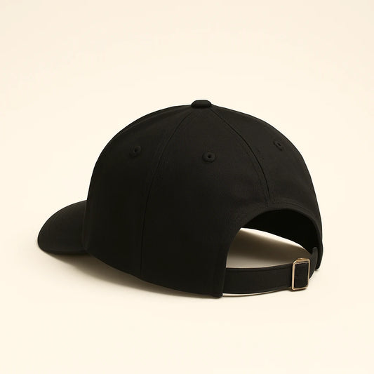 ZAYNO Able Cap – Classic Black Minimalist Edition